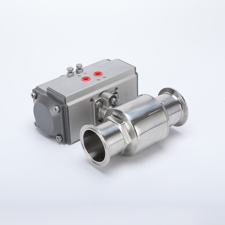 气动快装直通球阀