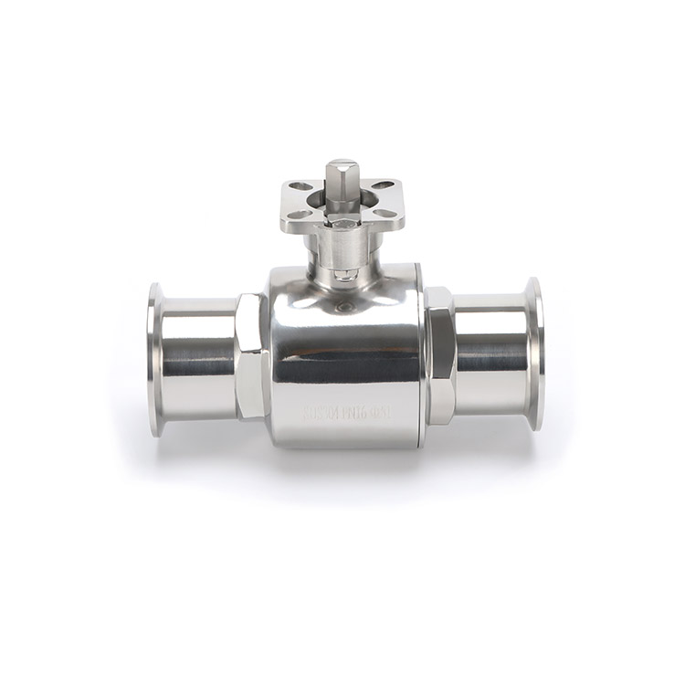 高平台快装直通球阀