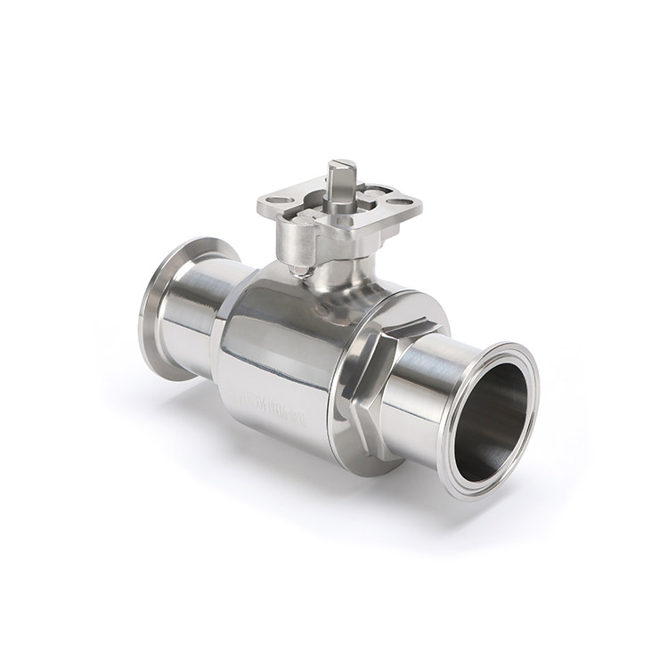 高平台快装直通球阀