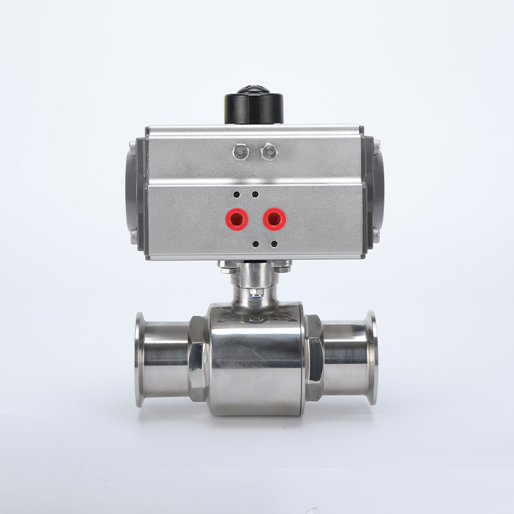 气动快装直通球阀