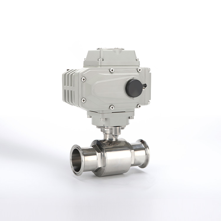 电动快装直通球阀