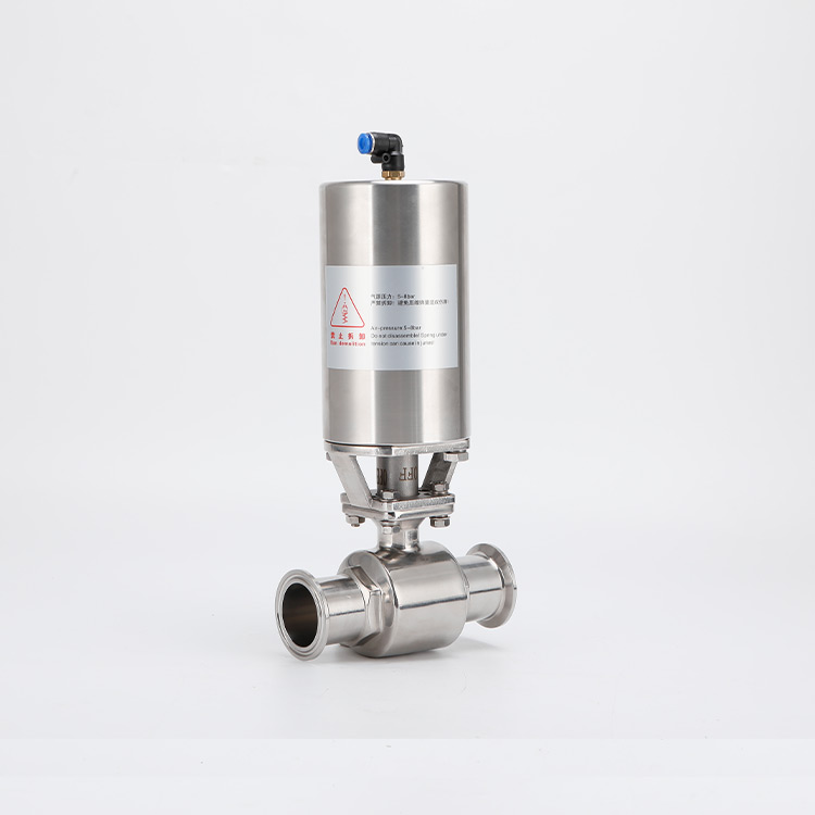 单作用立式气动球阀