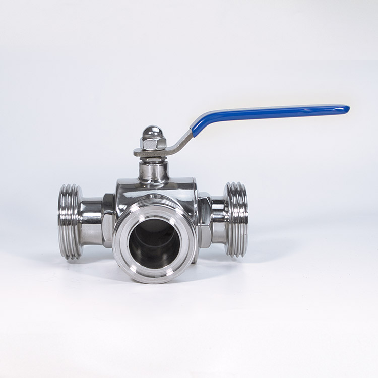 外螺纹三通球阀