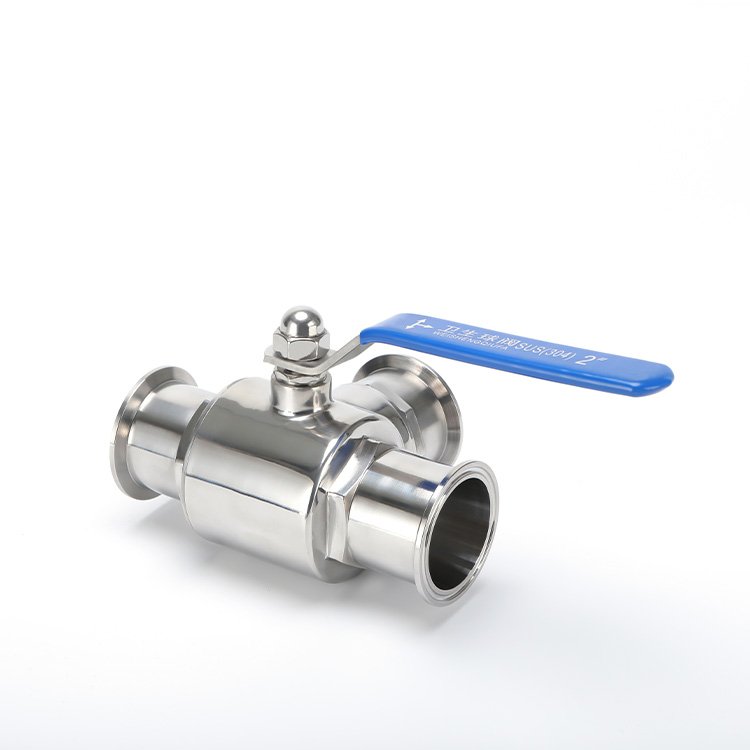 手动快装三通球阀