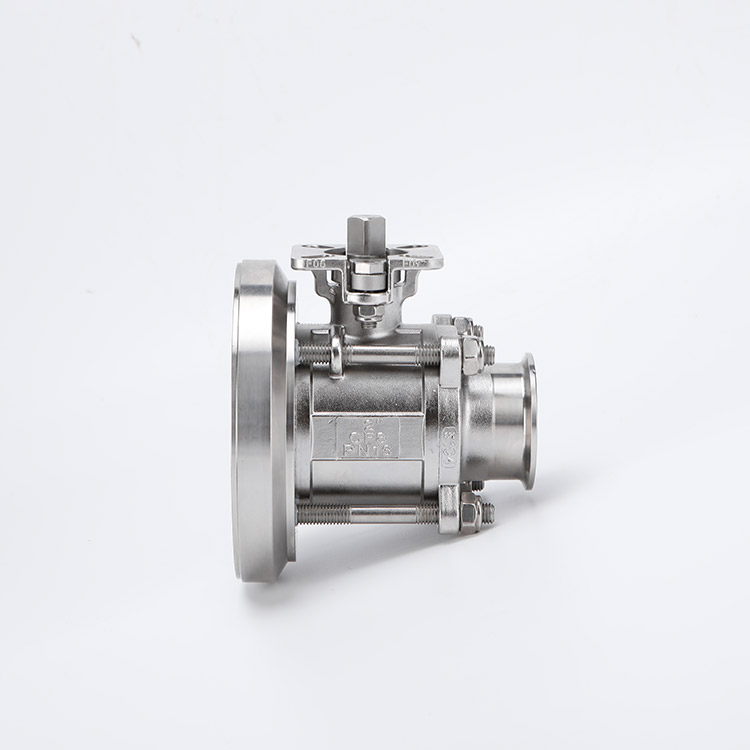 高平台三片式罐底球阀